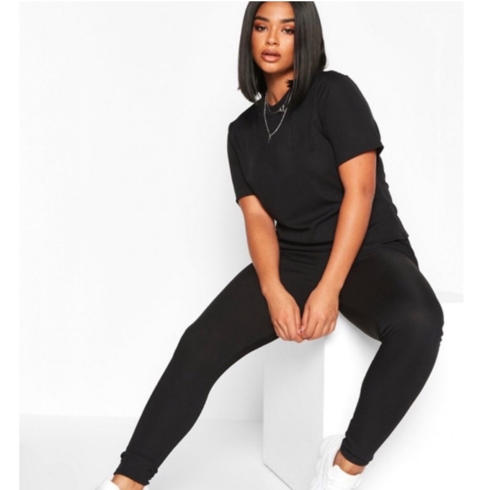 Boohoo Ribbed Set